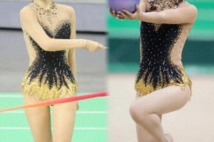 赵露思vs赵粤同款体操服造型对比