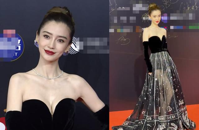 Angelababy红毯造型
